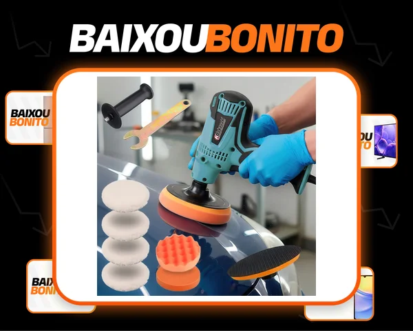 Polidor 900w 5pol Elétrico 6 Velocidades 600-4500rpm De Mão