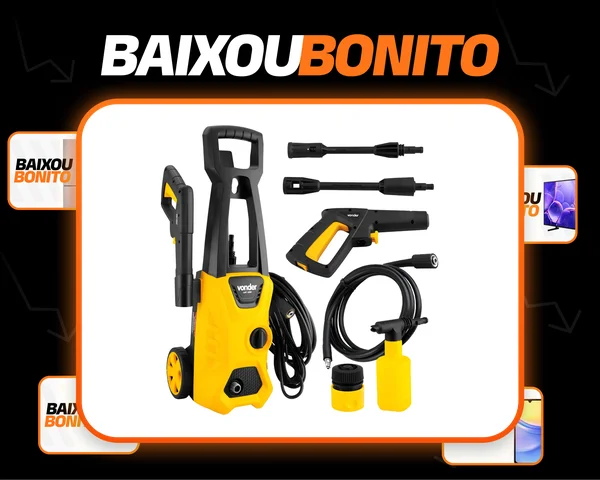 Lavadora De Alta Pressão Lav 1600, 1.600 Lbf/pol² Vonder