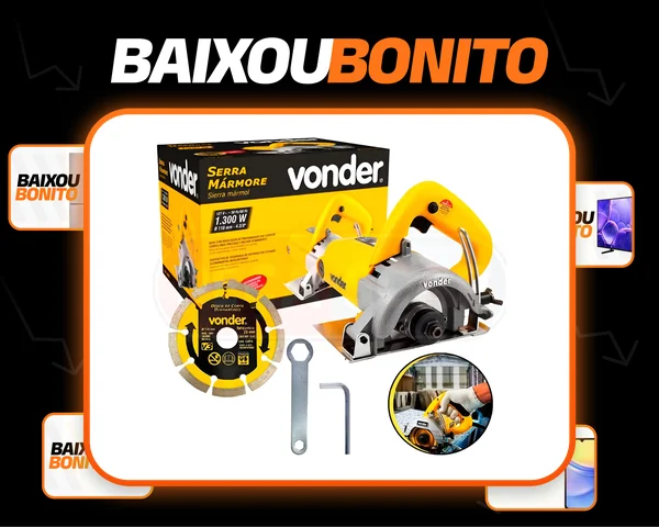 Serra Mármore Profissional Vonder Smv1300s 1300w Tip/maquita