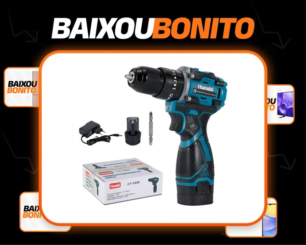 Parafusadeira Furadeira De Impacto Brushless 16.8v 2.0ah