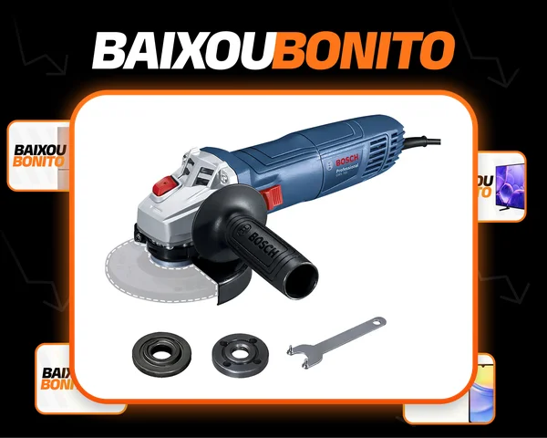 Mini esmerilhadeira angular Bosch Professional GWS 700 azul 710 W