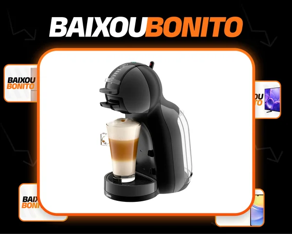 Cafeteira Nescafé Dolce Gusto Arno Mini Me Preta