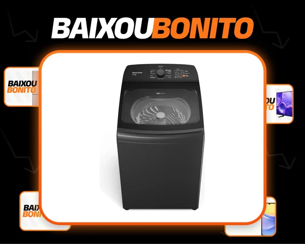 Máquina De Lavar Bwk13a9 13kg Cinza Platinum Brastemp Cor Cinza-escuro