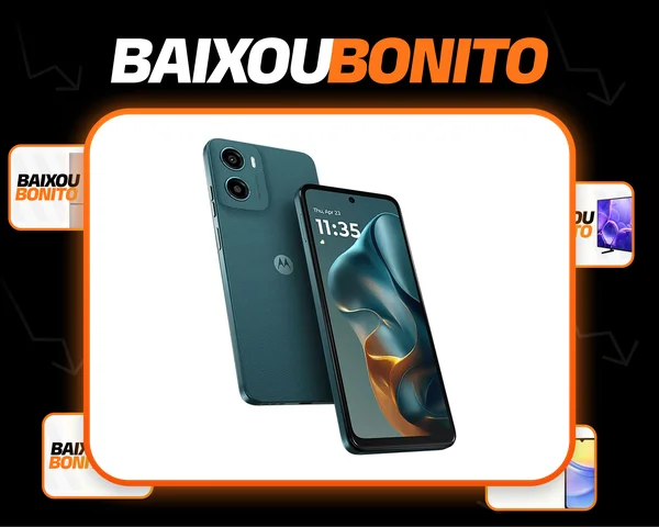 Smartphone Motorola Moto G05 - 128gb 12gb (4gb Ram + 8gb Ram Boost) E Camera 50mp Com Ai Bateria De 5200 Mah Tela 6.7 Com Superbrilho - Verde