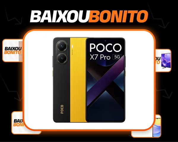 Xiaomi Poco X7 Pro 5g 256gb Amarelo 12ram 50mpx