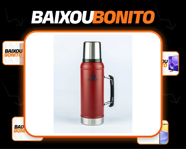 Garrafa Térmica Classic Stanley - 950 Ml Cor Flame Red