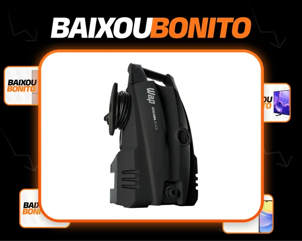 Lavadora De Alta Pressão Wap 1400w 220v Atacama Black Ultra Preto 220v 60 Hz