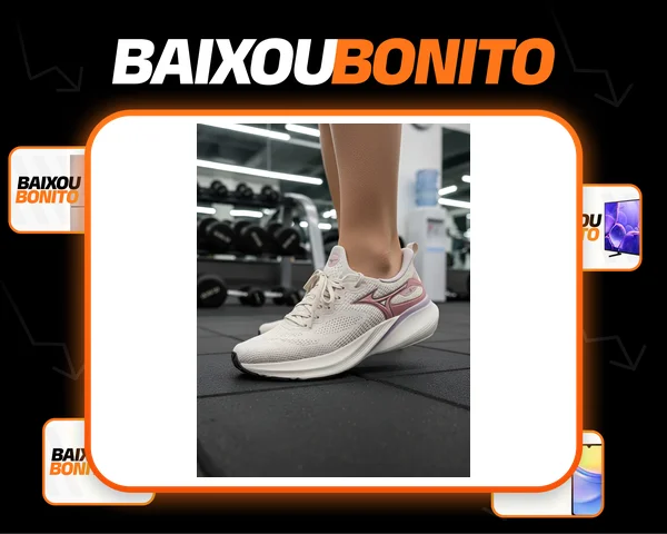 Tênis Mizuno Glow 3 - Feminino - Bege