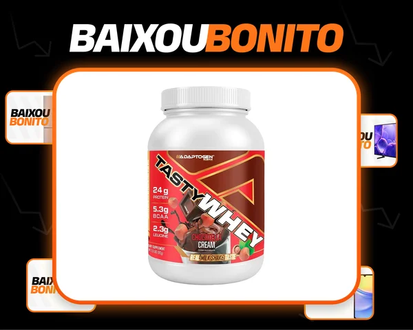 Suplemento Tasty Whey 3w Gourmet Whey Protein Adaptogen Science Pote 900g Sabor Chocotella
