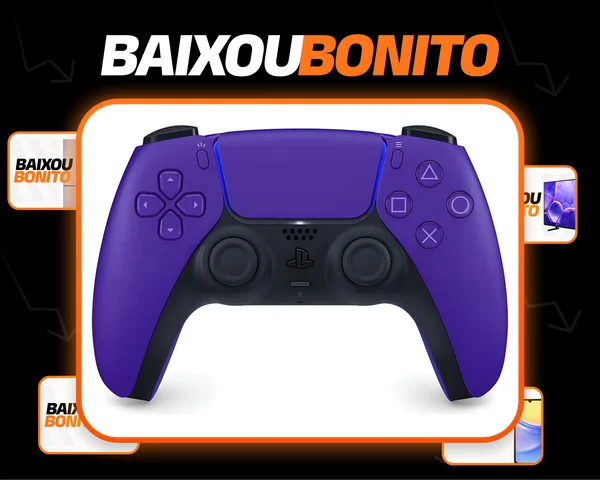Controle Dualsense Cfi-zct1 Sem Fio Ps5 Galactic Purple