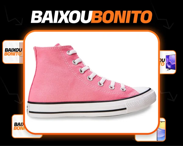 Tênis Chuck Taylor Cano Longo Tecido All Star