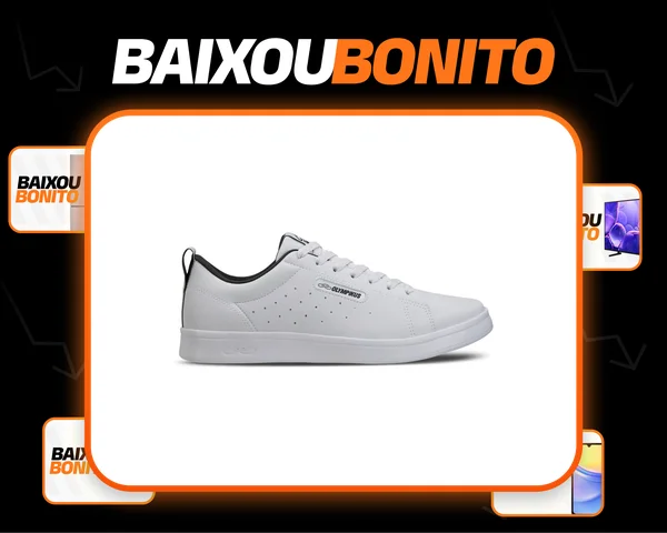 Tênis Masculino Casual Only 2 Com Cano Curto Olympikus
