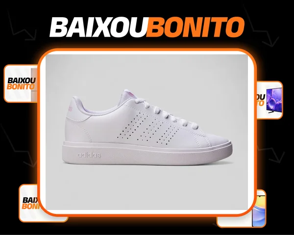 Tênis Casual Feminino Advantage Base 2.0 Forro Têxtil adidas