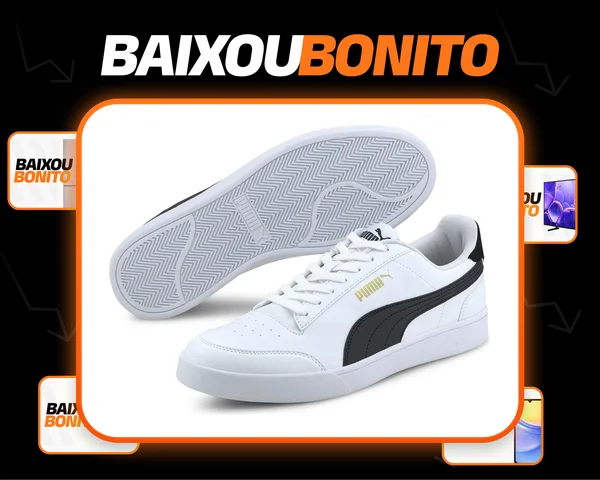 Tênis Casual Puma Shuffle Masculino E Feminino