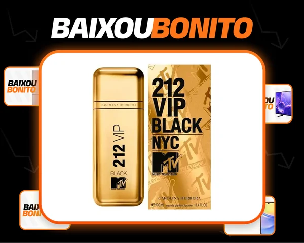 212 VIP Black MTV Carolina Herrera 100 ml EDP