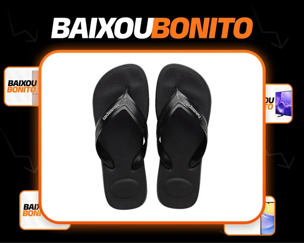 Chinelo Havaianas Masculino Top Max Comfort Anatômica Macia