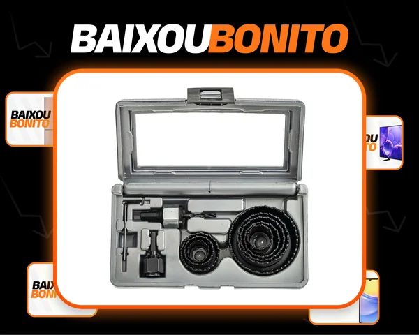 Jogo Serra Copo 11 Pecas 22 A 68mm Bosch 2607019450