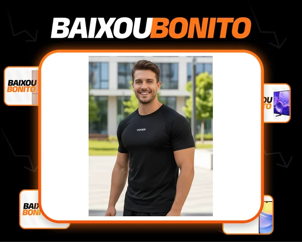 Camisetas Raglan Proteção Uv Térmica Camisas Dry Fit Voker