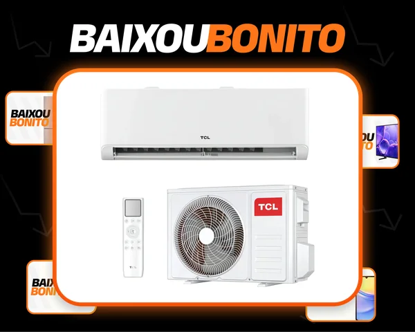 Ar Condicionado Split Hi Wall TCL T-Pro 2.0 Inverter 9.000 Btus Frio R-32