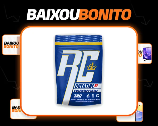 Creatina 1kg Monohidratada 100% Pura Ronnie Coleman Sache Refil Neutro