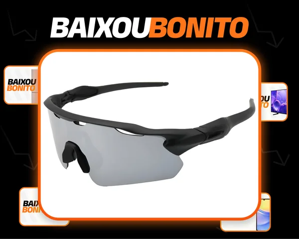 Óculos Esportivo Ciclismo Bike Corrida Baixa Pace Polarizado