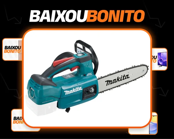 Motosserra elétrica a bateria Makita DUC254Z cor azul Sem Bateria / Sem Carregador