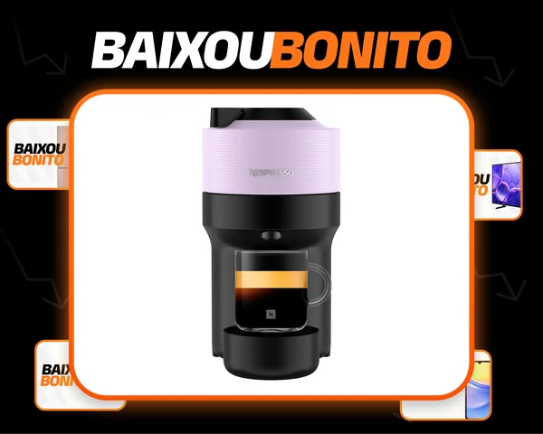Cafeteira Nespresso Vertuo Pop Lilas