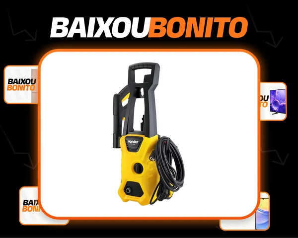 Lavadora De Alta Pressão Vonder 1400w Lav 1600 Amarelo 127 V
