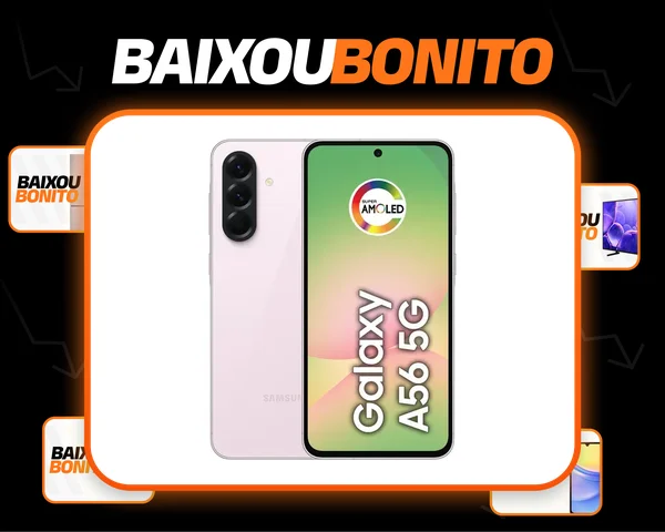 Celular Samsung Galaxy A56 5g 128gb 8gb Ram Rosa