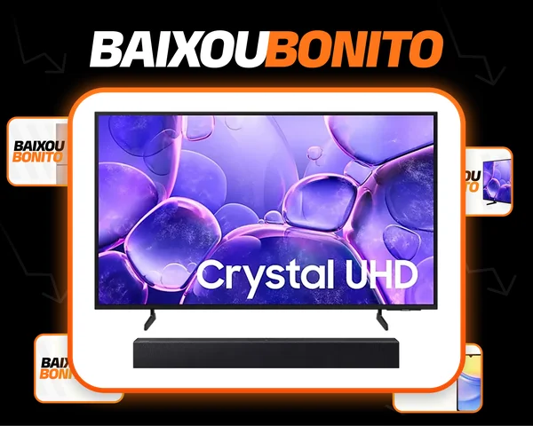 Samsung Smart TV 50" Crystal UHD 4K + Soundbar HW-B400F/ZD