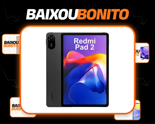 Tablet Xiaomi Redmi Pad 2 11' 256gb 8 Ram Cinza Grafite