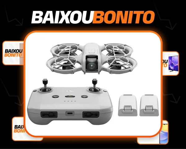 Drone Dji Neo Fly More Combo Br Dji051 Cor Cinza