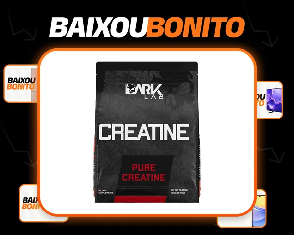 Creatina Monohidratada Pura 1kg Dark Lab Unidade Sem sabor