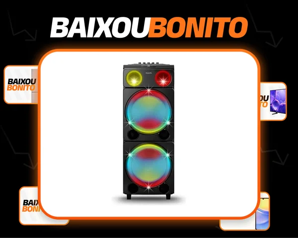 Caixa De Som Philips Tax5509 Party Speaker - Preta