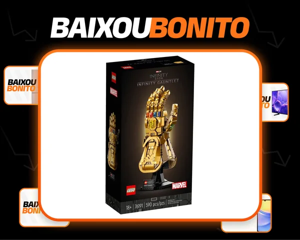 Kit Marvel 76191 Manopla Do Infinito 590 Peças Lego