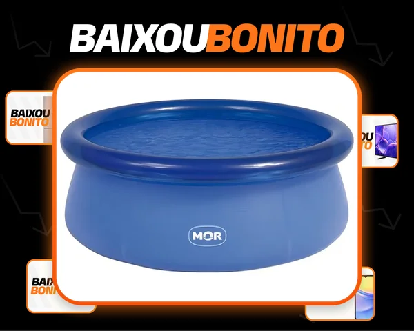 Piscina Inflável Fun Redonda 1400l Com Kit Reparo - Mor