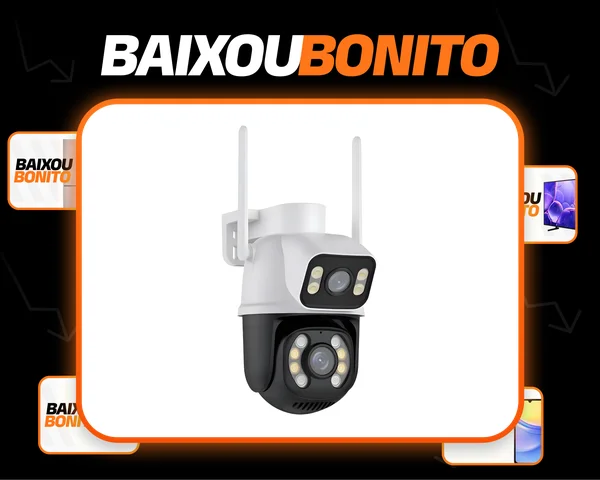 Camera Segurança Externa Lente Dupla Rastreamento Zoom A28b