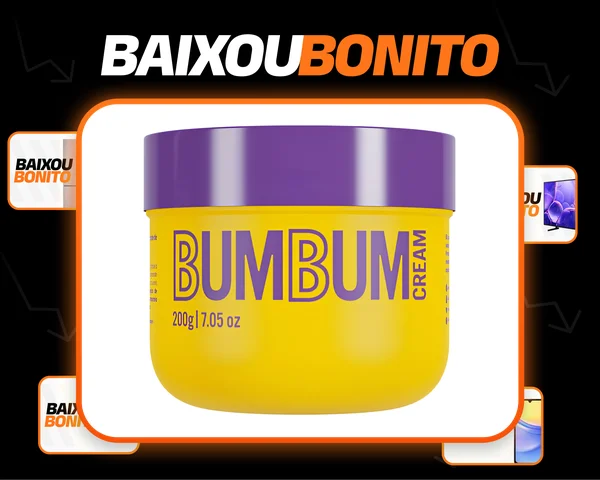 Bumbum Cream 200ml Beleza Brasileira Hidratante Corporal Neutra