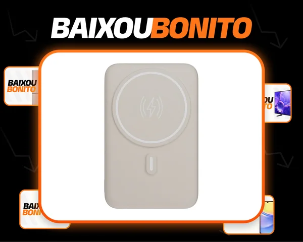 Carregador Portátil Power Bank Indução 10.000 Magsafe Geonav