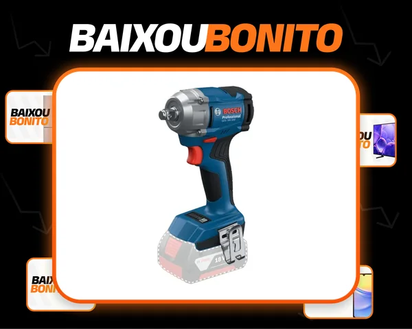 Chave De Impacto Gds 18v 350 Brushless - Somente Máquina Bosch