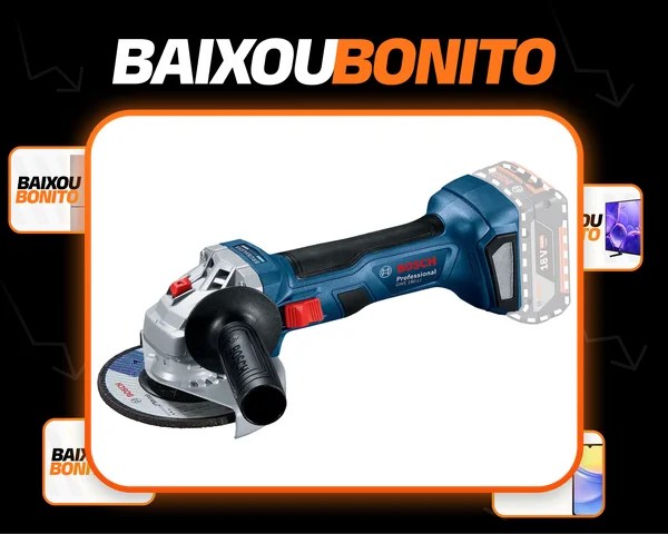 Esmerilhadeira Angular Sem Fio Bosch Professional GWS 180-LI Azul 700 W Sem Bateria