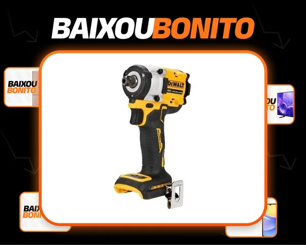 Chave De Impacto 1/2 Dewalt Dcf922 B 20v Brushless Atomic