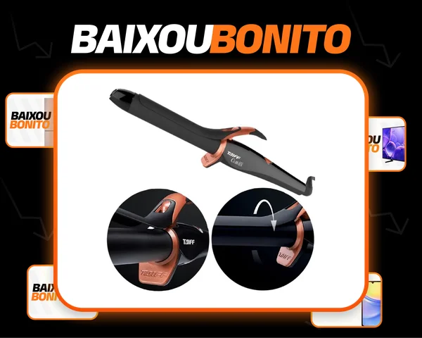 Taiff Modelador Curves Ondas Perfeitas 210°c 25mm Bivolt