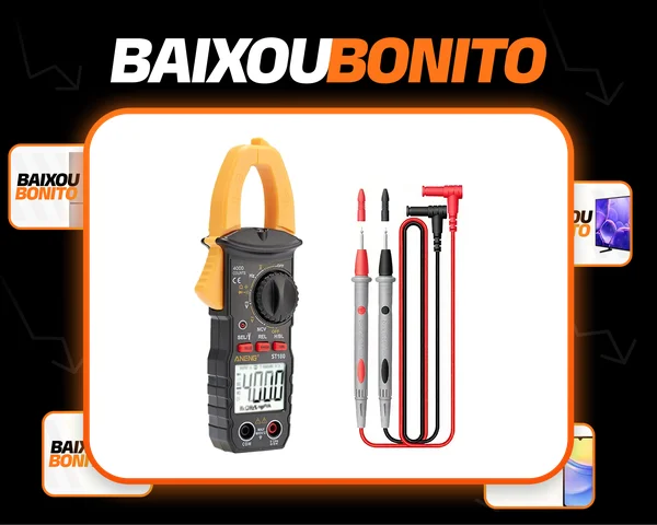Amperimetro Digital Multimetro Capacimetro 400a 600v