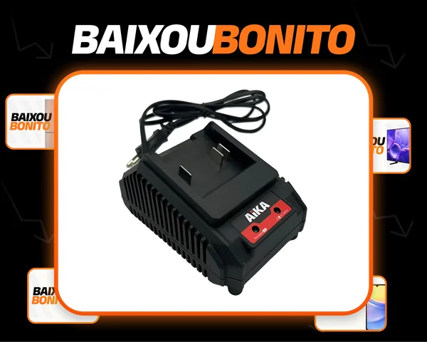 Carregador De Bateria Parafusadeira Aika 20v Ad20-ch20a