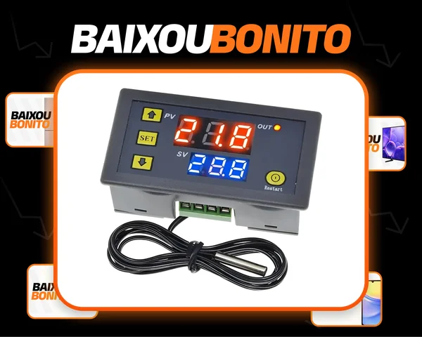 Controlador Temperatura Bivolt 110 220v Termostato W3230