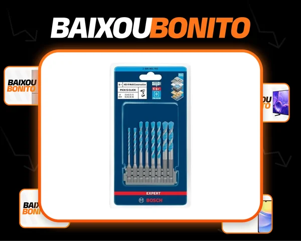 Jogo De Brocas Bosch Expert Hex-9 Multiconstruction