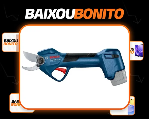 Tesoura Para Poda Bosch Pro Pruner 12v, Sem Bateria Cor Azul