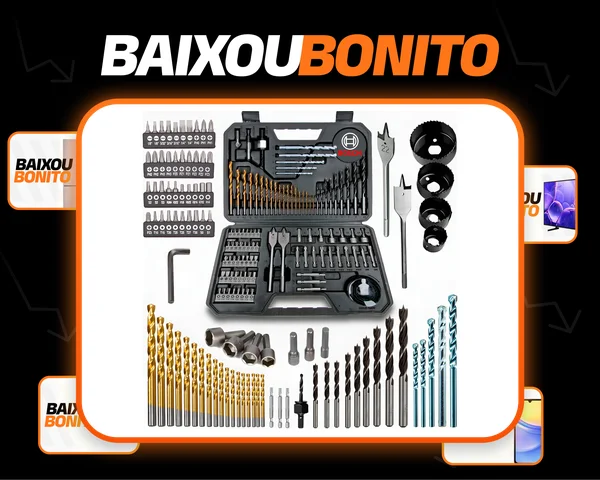 Jogo De Brocas Bits 103 Peças Bosch Com Maleta Profissional