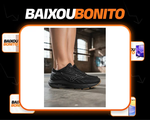 Tênis Mizuno Jet 8 - Masculino - Preto-preto